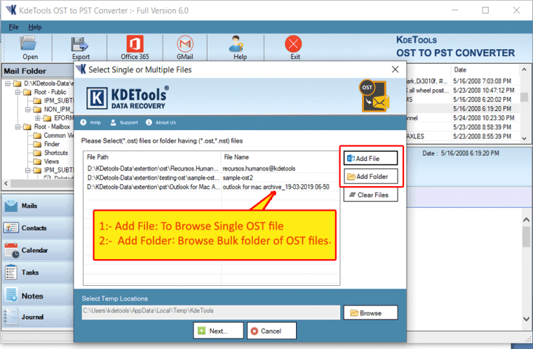Convert OST to PST Standpoint by Trading All OST Documents in&nbsp;Mass
